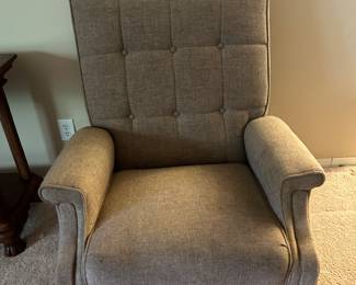 Beige Recliner