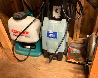 Outside storage building 