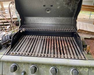 Inside of grill