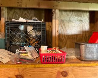 Outside storage building 