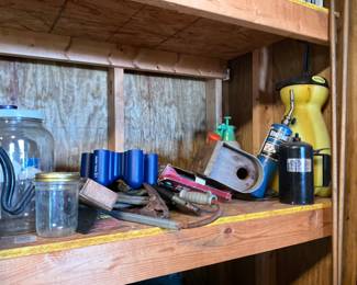 Outside storage building 