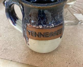 Tennessee pottery coffee cup