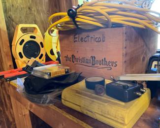 Outside storage building 