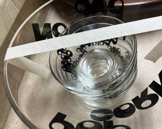 Stack of 4 Popcorn bowls