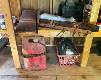 Outside storage building 