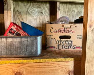 Outside storage building 