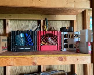 Outside storage building - Turner Dairies & miscellaneous 