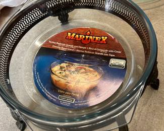 Inside casserole holder