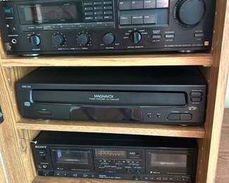 Sony player
CD player
Sony cassette player