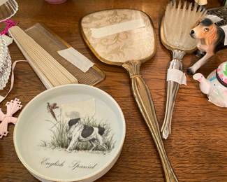 Dresser set & miscellaneous 