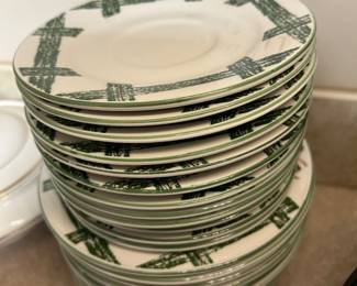 Cades Cove Saucers and  plates  -  no other pieces