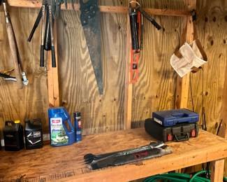 Outside storage building 