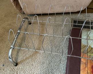 Metal Vintage shoe rack