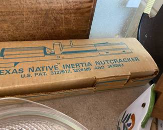 Texas native inertia nutcracker in original box 