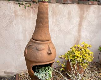 Loads of fun terra cotta pots and animal planters