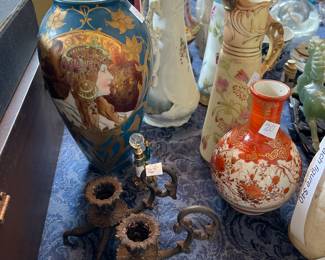 Gorgeous German art nouveau vase 