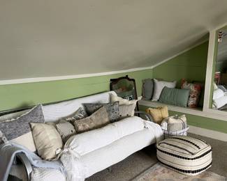 Day Bed Lots of Pillows