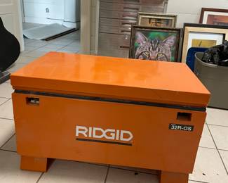 Ridgid work mate tool box