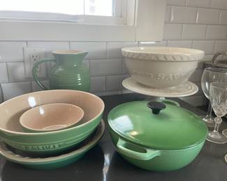 Le Creuset Cookware and Dinnerware 