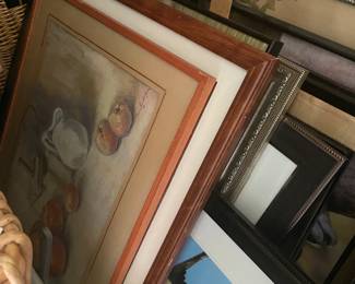 Closet. Art not sorted yet