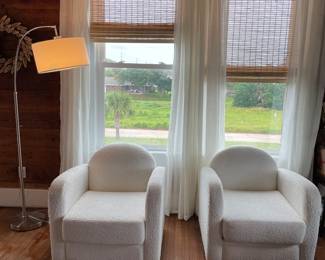 Pair of White Chairs