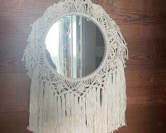 Macrame Mirror