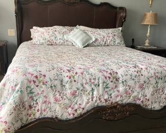 Wonderful King bed and mattress set