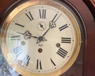 Closeup of clock face