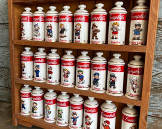 Danbury Mint Campbell Soup Spice Rack