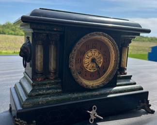 Seth Thomas Adamantine Clock w Key