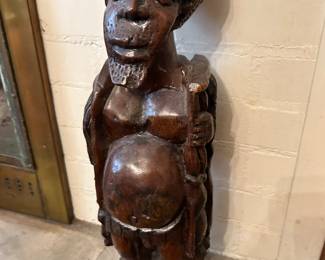 South African Ebony Wood Carving