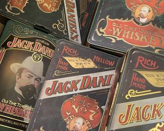 Jack Daniels collector items. 