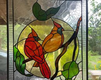 Beautiful stained glass. 