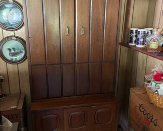 Gorgeous MCM liquor cabinet.  