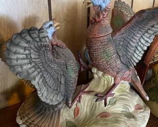 Wild Turkey decanters. 