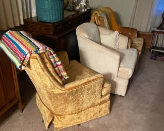 Chairs and a couch (not pictured). 