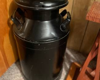Vintage milk can. 