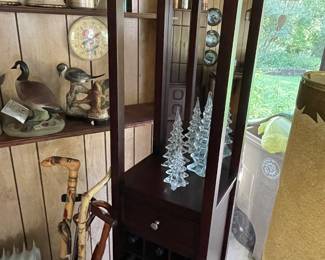 Howard Miller spirits cabinet. 