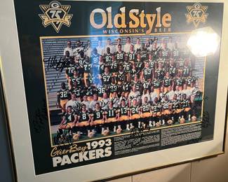 1993 Packers Signed Team Photo!