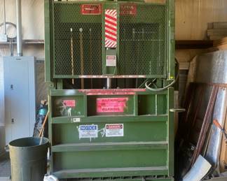 metal crusher and bailer