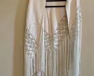 Vintage Handmade Colombian Shawl/ Shoulder Wrap C80