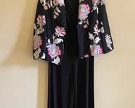 Anne Klein Jumpsuit With Chico's Jacket C61