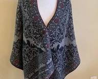 Alpaca Sweater/poncho/shawl From Bolivia