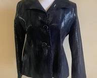 Chicos Genuine Leather Jacket C2