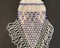 New Beaded Satin Bag