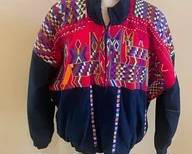 Vintage Shop At 2210 La Holla Shores Denim Bomber Jacket C41