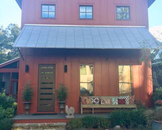 9 foot antique Church pew- beautiful uncovered front porch! Marked  down to $300