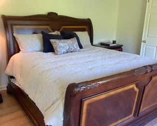 king sleigh bed 