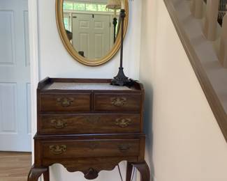 silver chest w/ liners