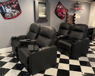 Awesome stadium seating chairs -two sets of two